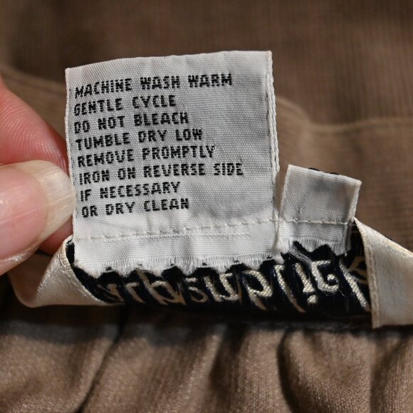 Vintage Alpenblick Corduroy Full Length Skirt - Picture 5 of 5